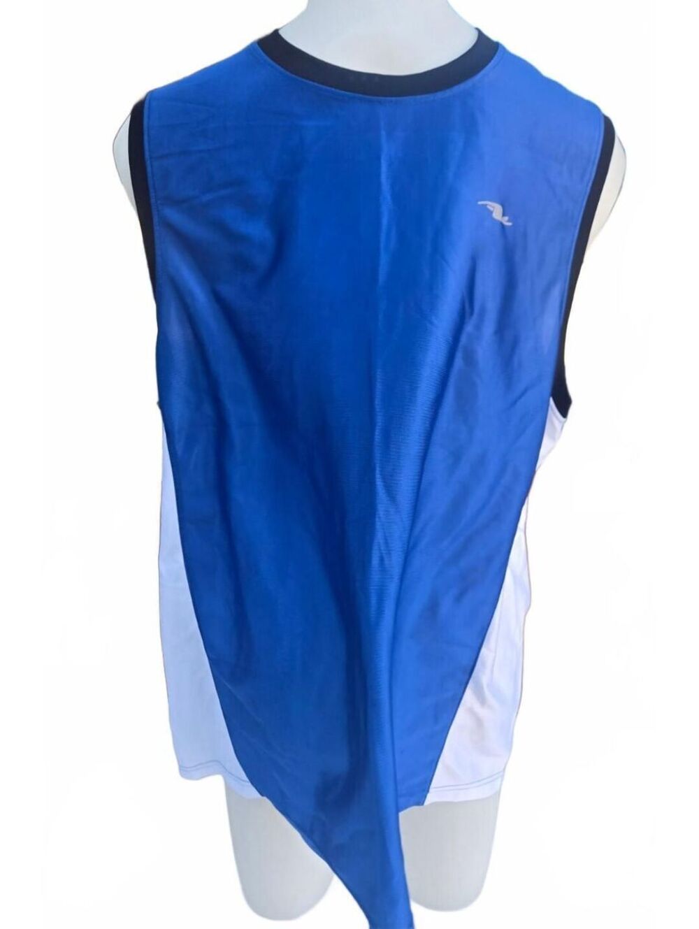 Athletic Works Men's Blue Sleeveless Performance T-Shirt XL
